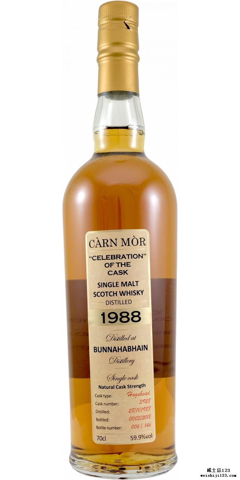 Bunnahabhain 1988 MMcK