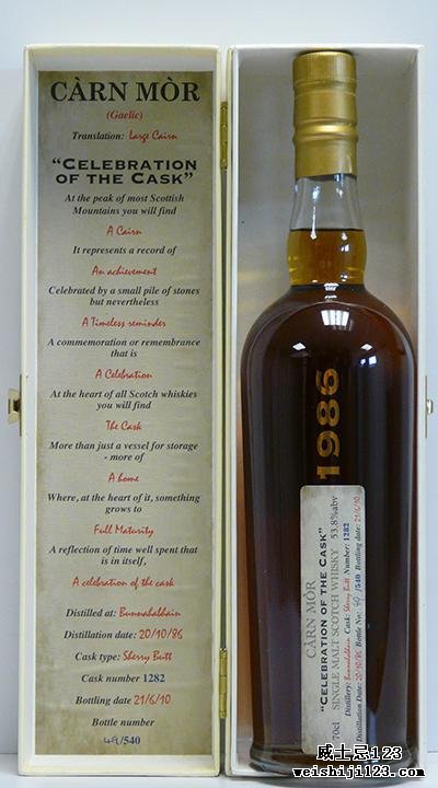 Bunnahabhain 1986 MMcK