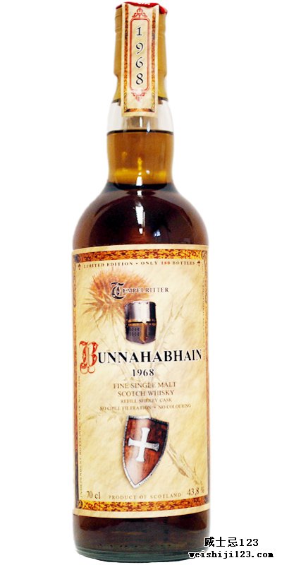 Bunnahabhain 1968 MT