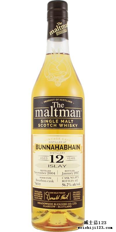 Bunnahabhain 2004 MBl