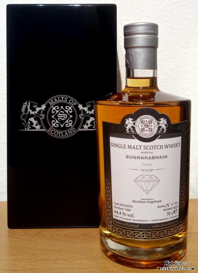 Bunnahabhain 1989 MoS