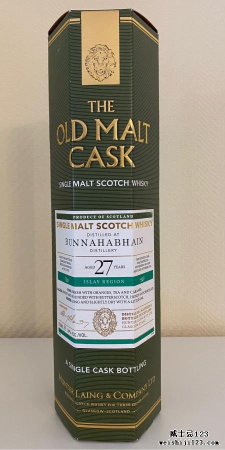 Bunnahabhain 1991 HL