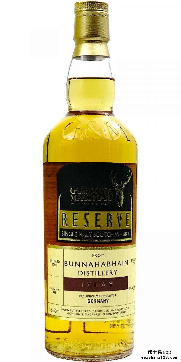 Bunnahabhain 2008 GM