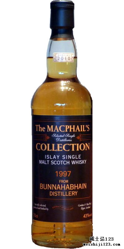 Bunnahabhain 1997 GM