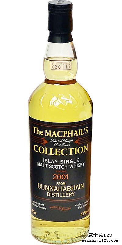 Bunnahabhain 2001 GM