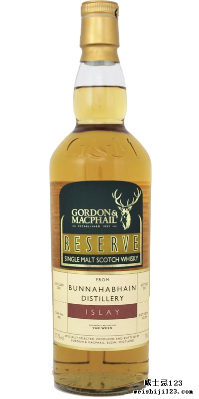 Bunnahabhain 2001 GM