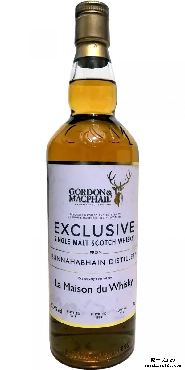 Bunnahabhain 1999 GM