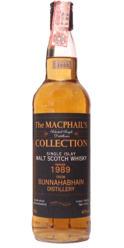 Bunnahabhain 1989 GM