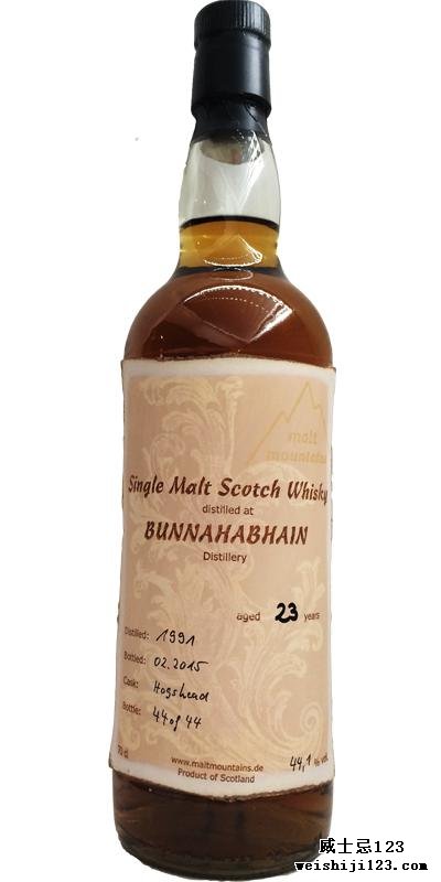 Bunnahabhain 1991 Mamo