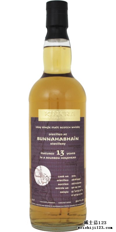 Bunnahabhain 1997 KiW