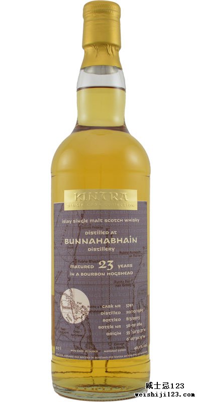 Bunnahabhain 1989 KiW