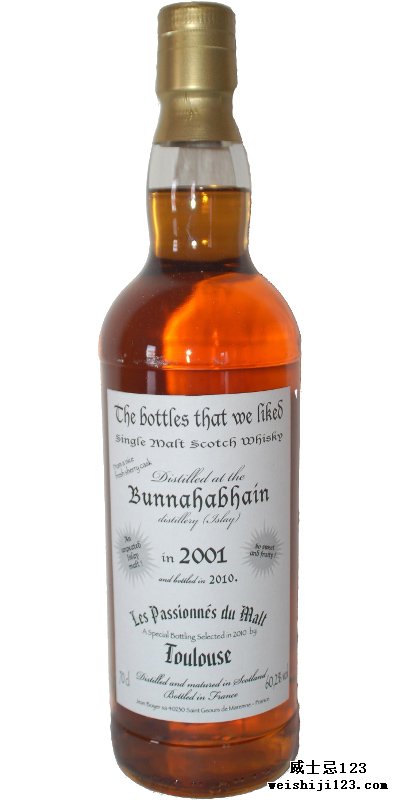 Bunnahabhain 2001 JB