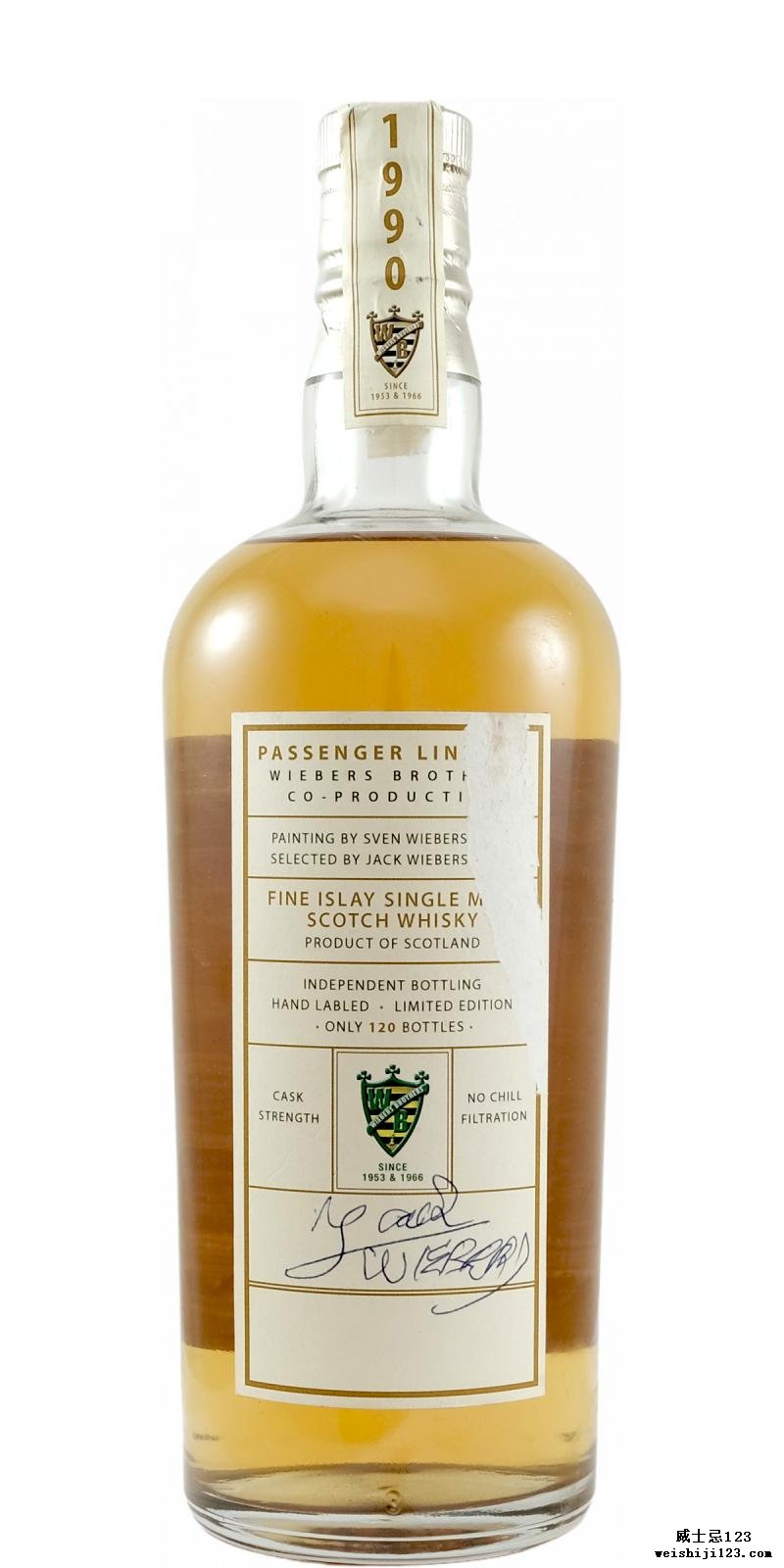 Bunnahabhain 1990 JW