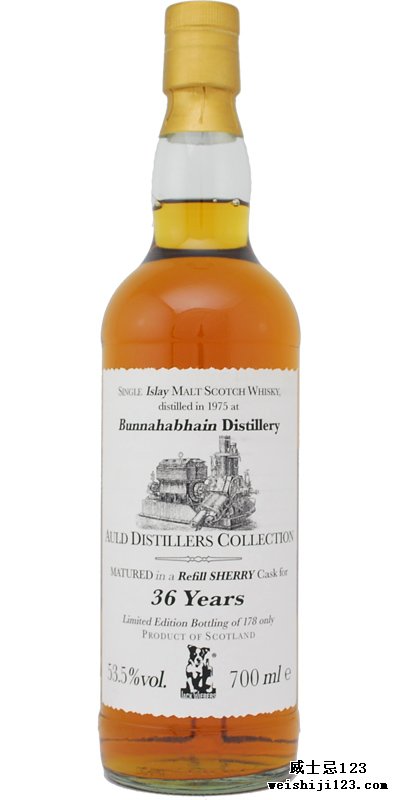 Bunnahabhain 1975 JW