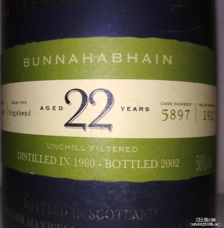 Bunnahabhain 1980 IM