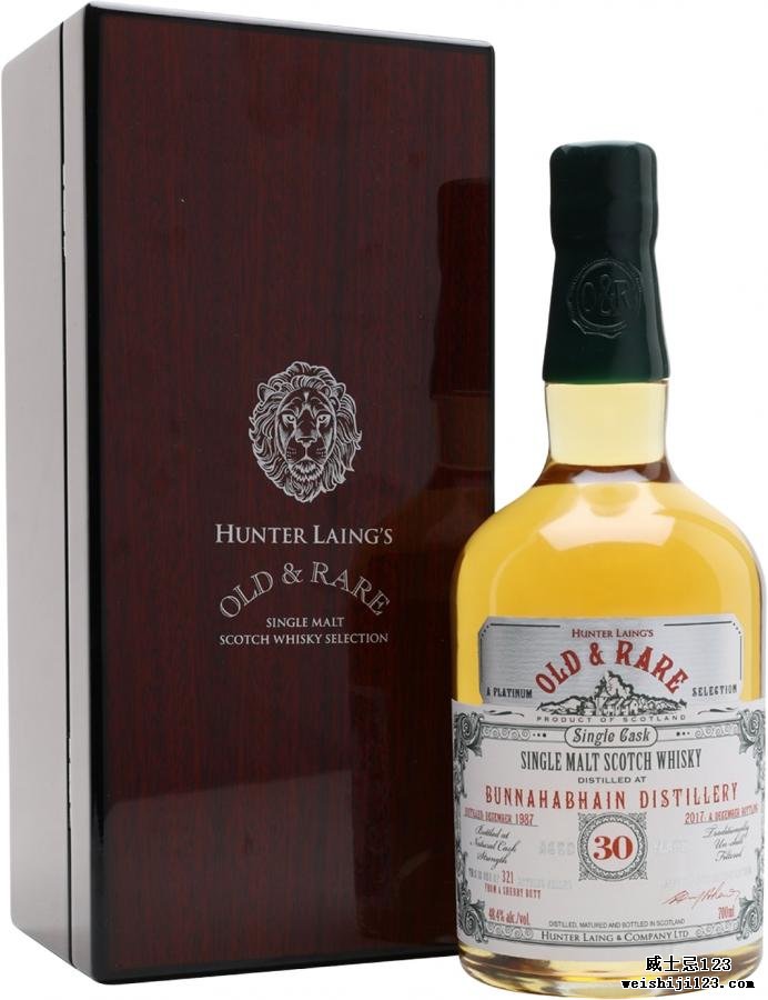 Bunnahabhain 30-year-old HL