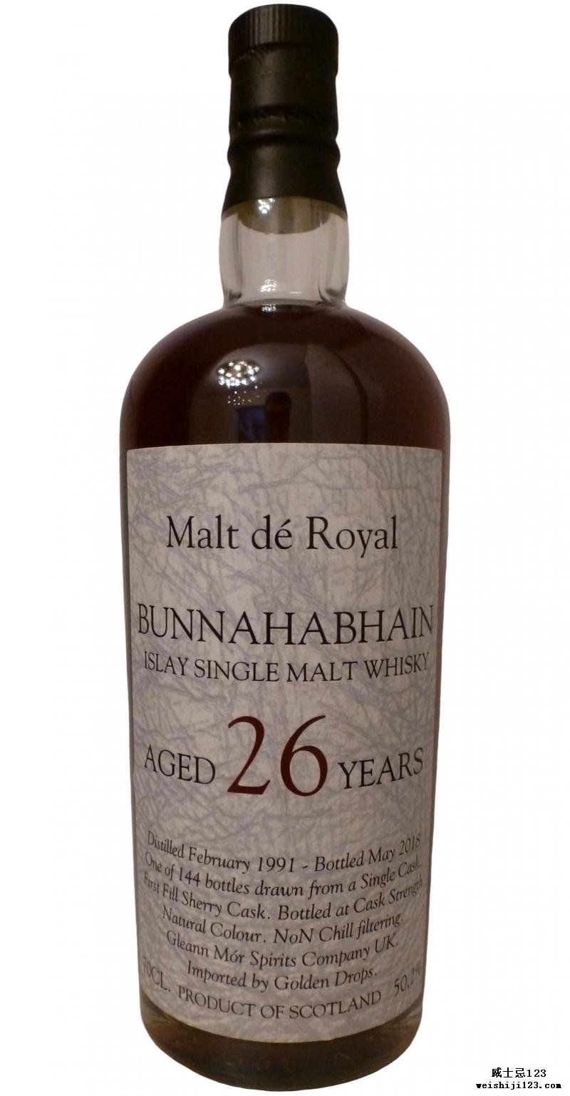 Bunnahabhain 1991 GlMo