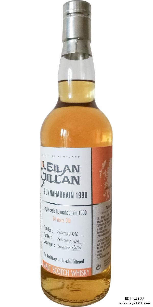 Bunnahabhain 1990 EG