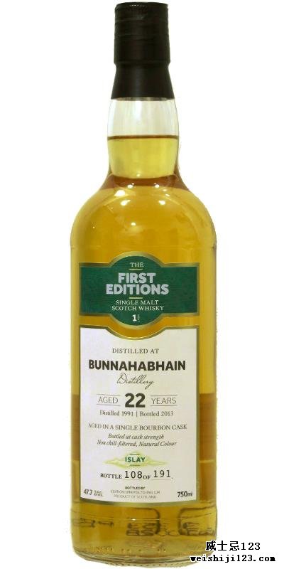 Bunnahabhain 1991 ED