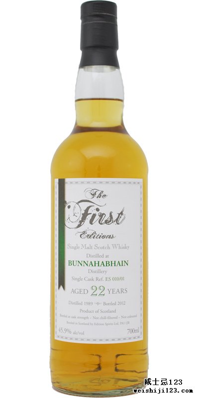 Bunnahabhain 1989 ED