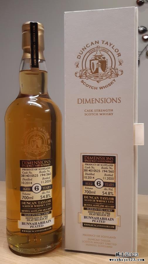 Bunnahabhain 2014 DT