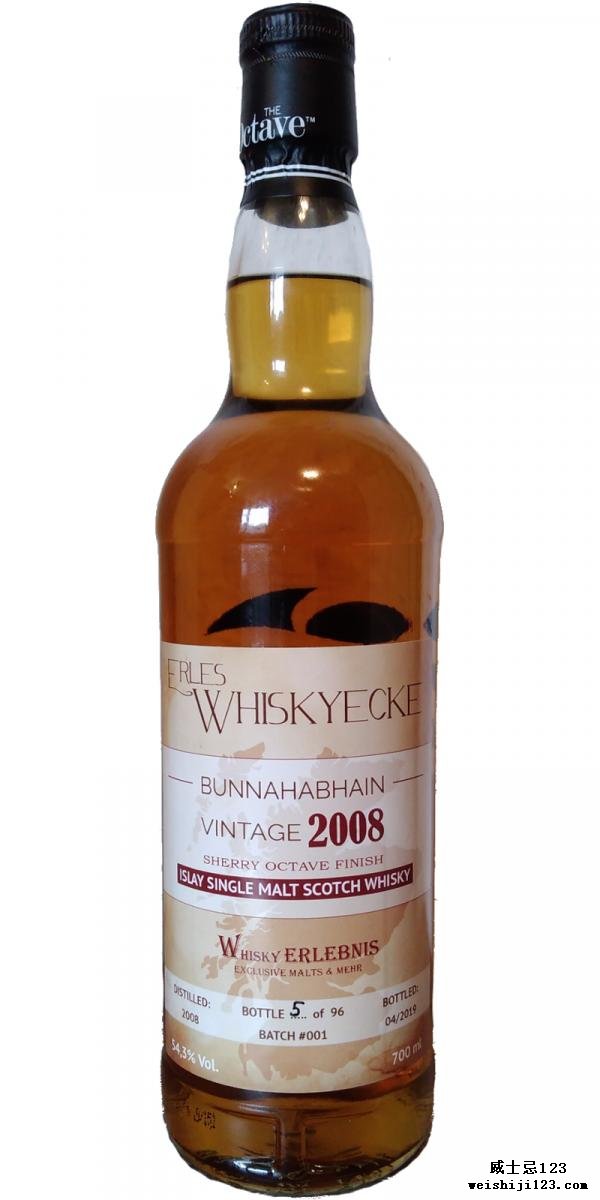 Bunnahabhain 2008 DT