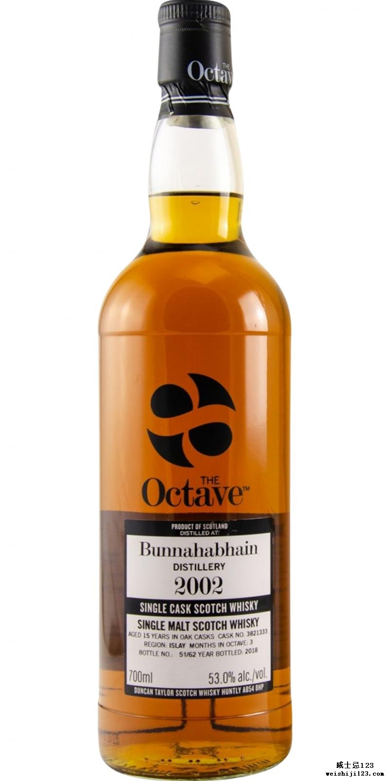 Bunnahabhain 2002 DT