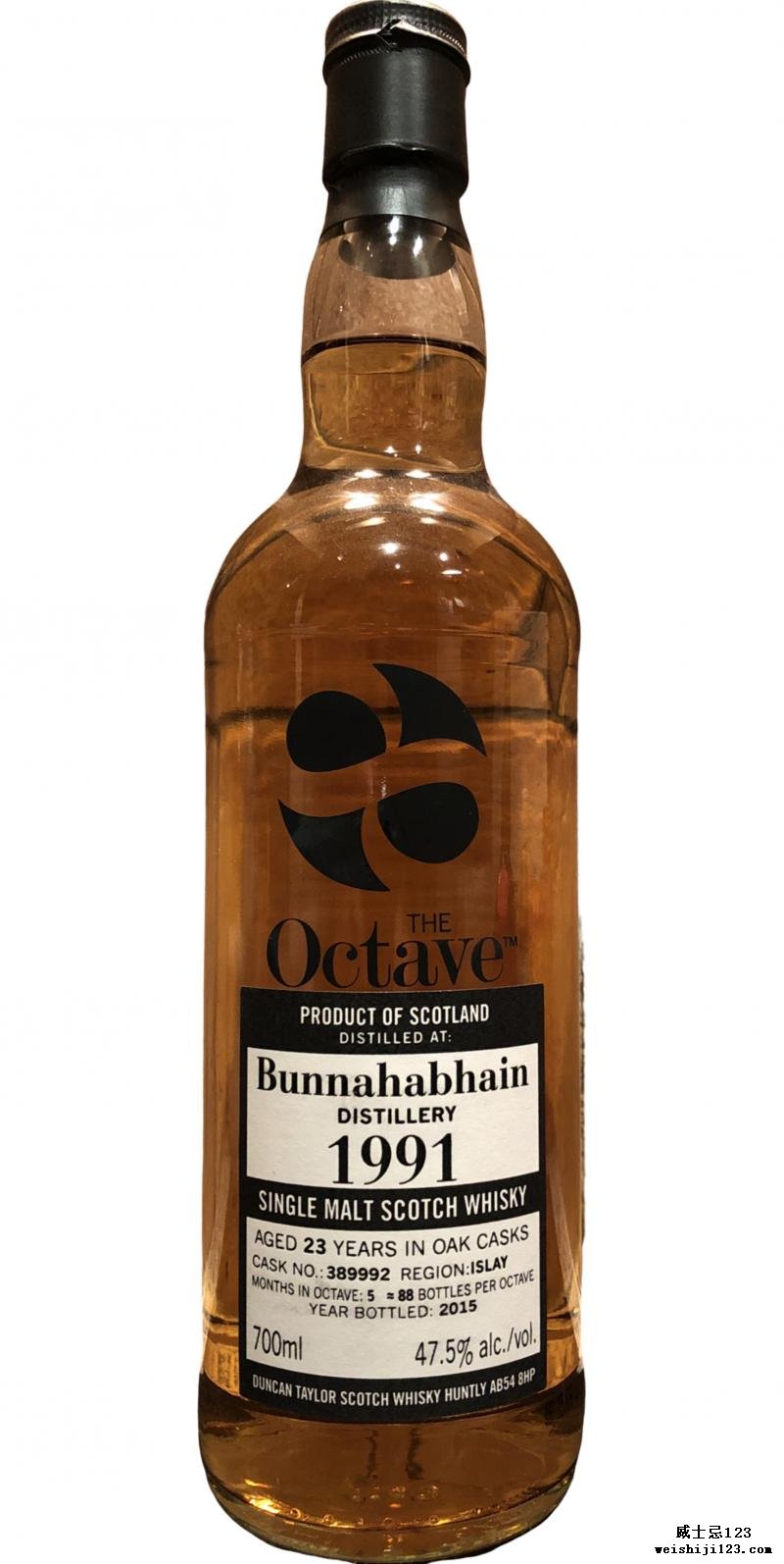 Bunnahabhain 1991 DT