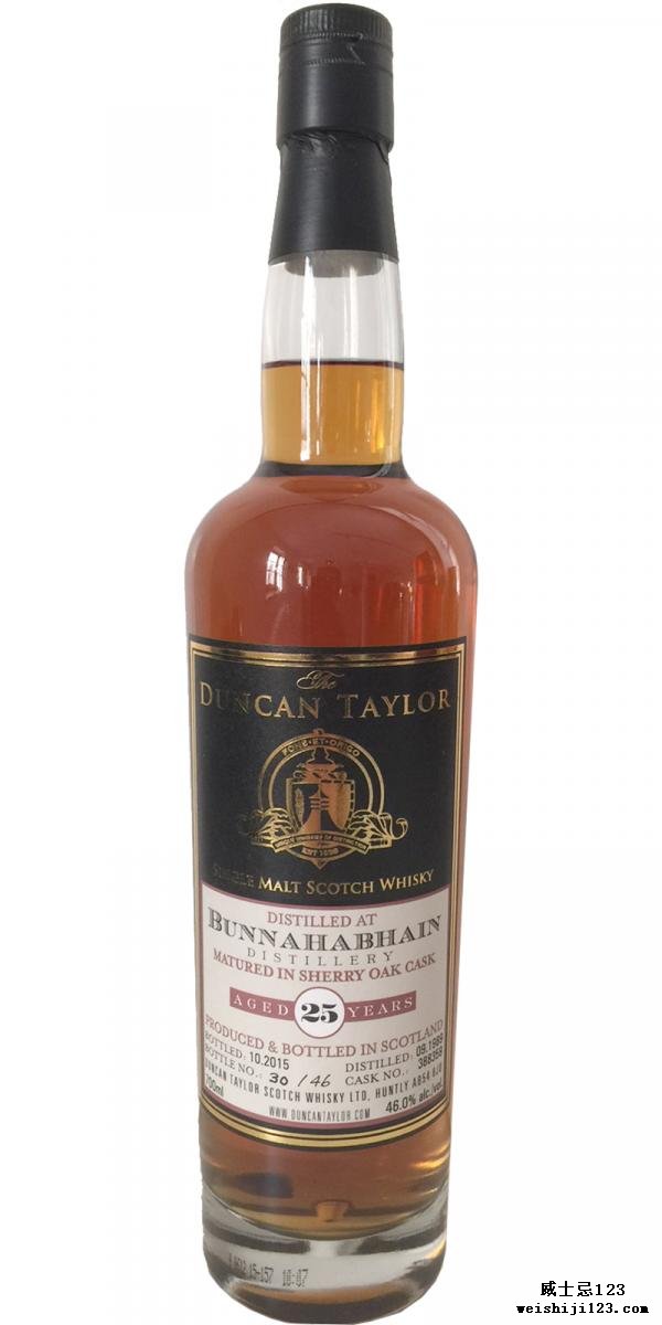 Bunnahabhain 1989 DT