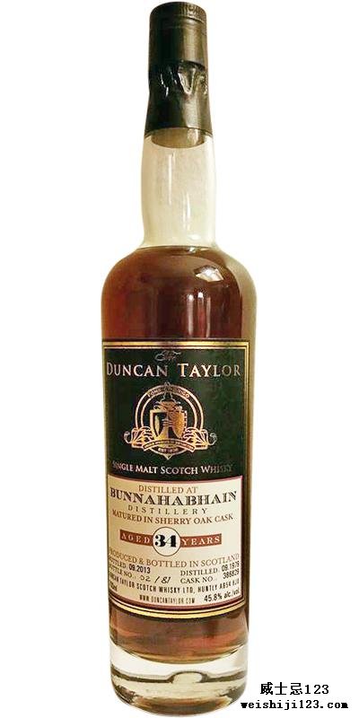 Bunnahabhain 1979 DT