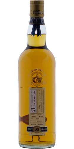 Bunnahabhain 1970 DT