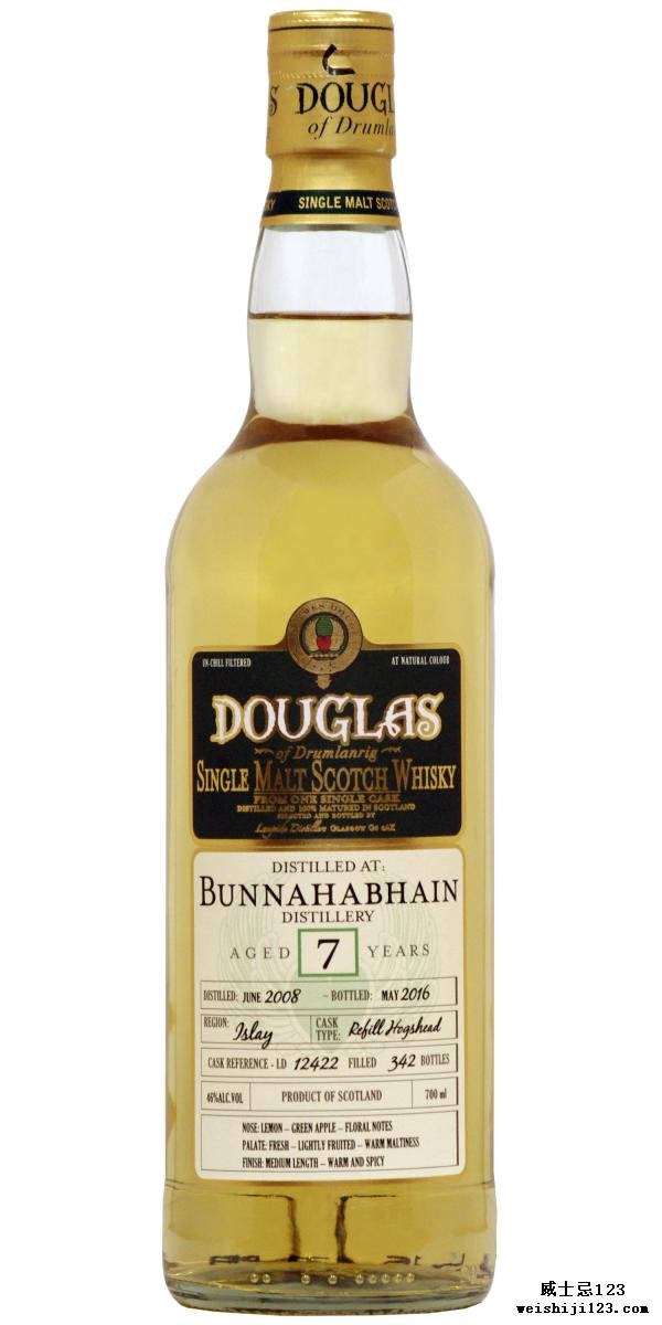 Bunnahabhain 2008 DoD