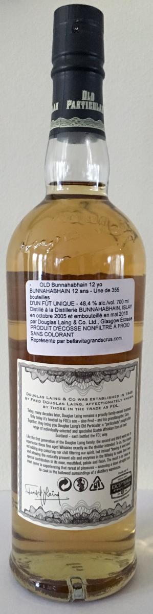 Bunnahabhain 2005 DL