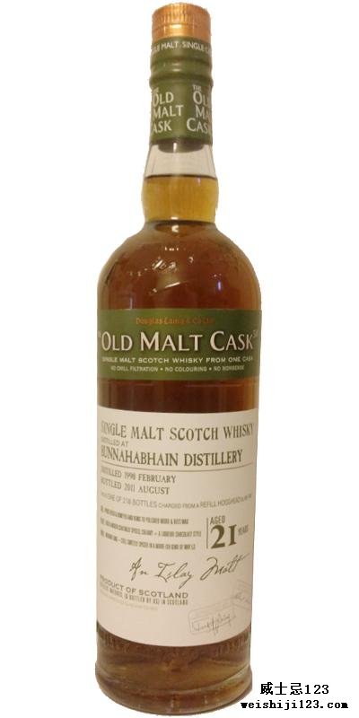 Bunnahabhain 1990 DL