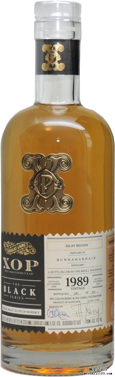 Bunnahabhain 1989 DL