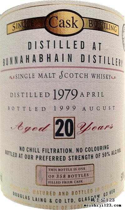 Bunnahabhain 1979 DL