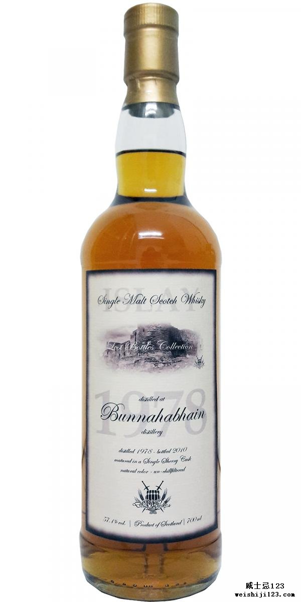 Bunnahabhain 1978 DW