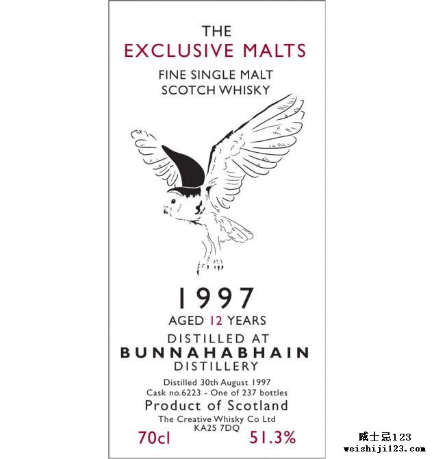 Bunnahabhain 1997 CWC