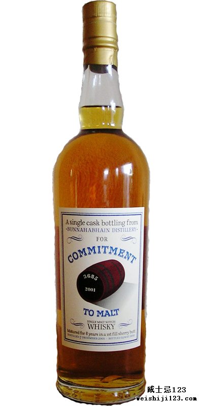 Bunnahabhain 2001 CtM