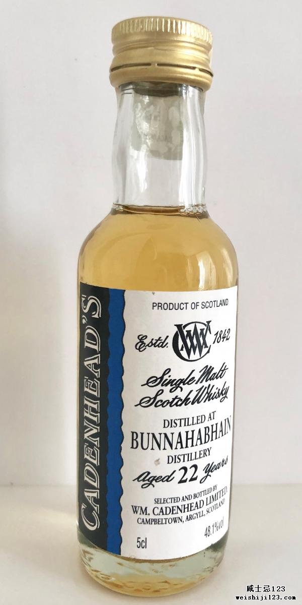 Bunnahabhain 22-year-old CA