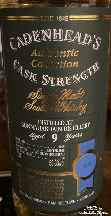 Bunnahabhain 2009 CA