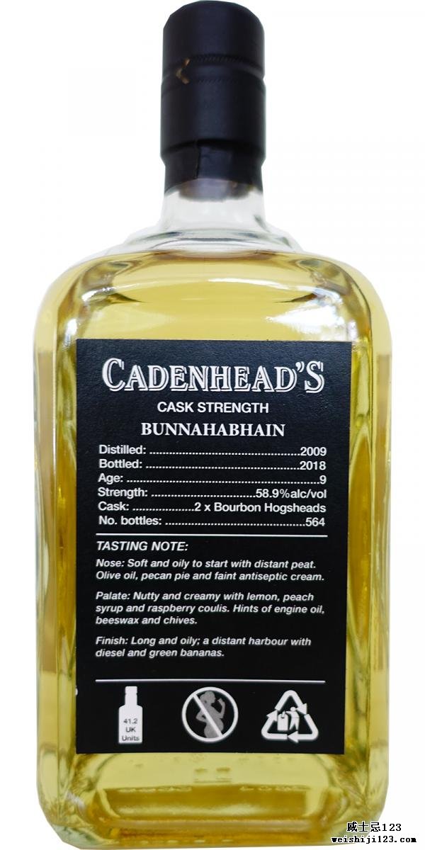 Bunnahabhain 2009 CA