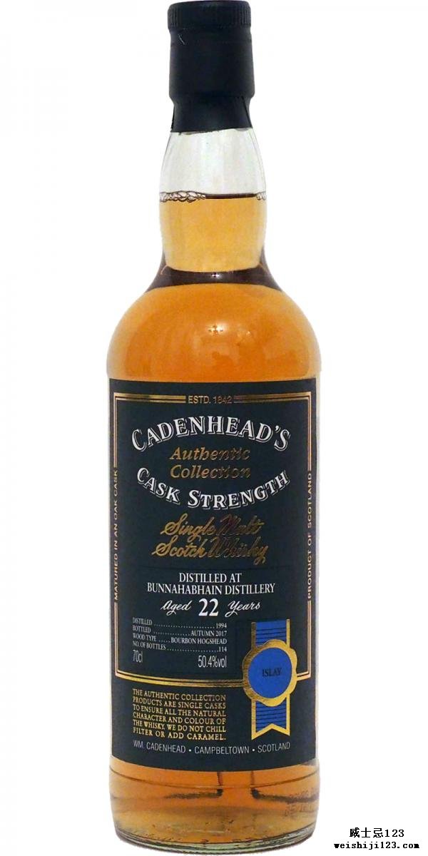 Bunnahabhain 1994 CA