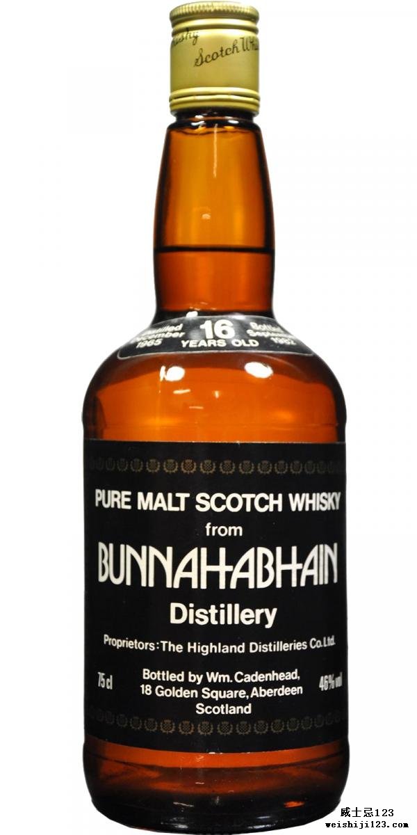 Bunnahabhain 1965 CA