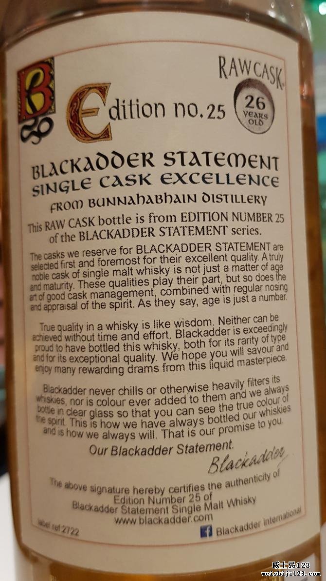 Bunnahabhain 1989 BA