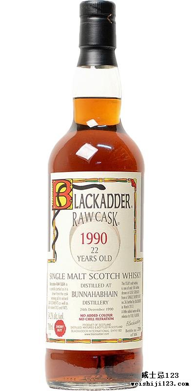 Bunnahabhain 1990 BA