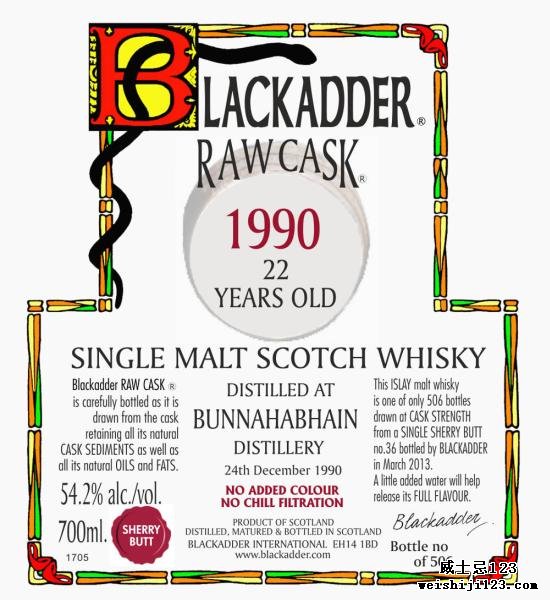 Bunnahabhain 1990 BA