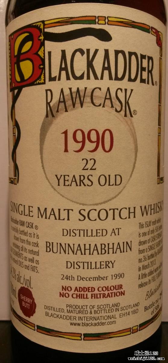 Bunnahabhain 1990 BA