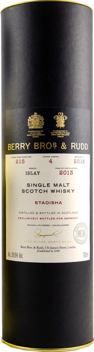 Bunnahabhain 2013 BR Staoisha