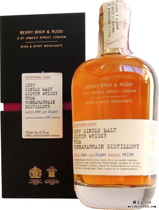 Bunnahabhain 1987 BR